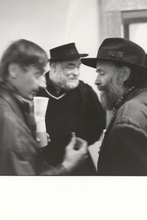 zleva: ?, Antonín Oth, Jiří Pecha